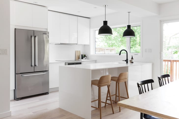 Beautiful view of Urban Apartment Kitchen Lighting Ideas